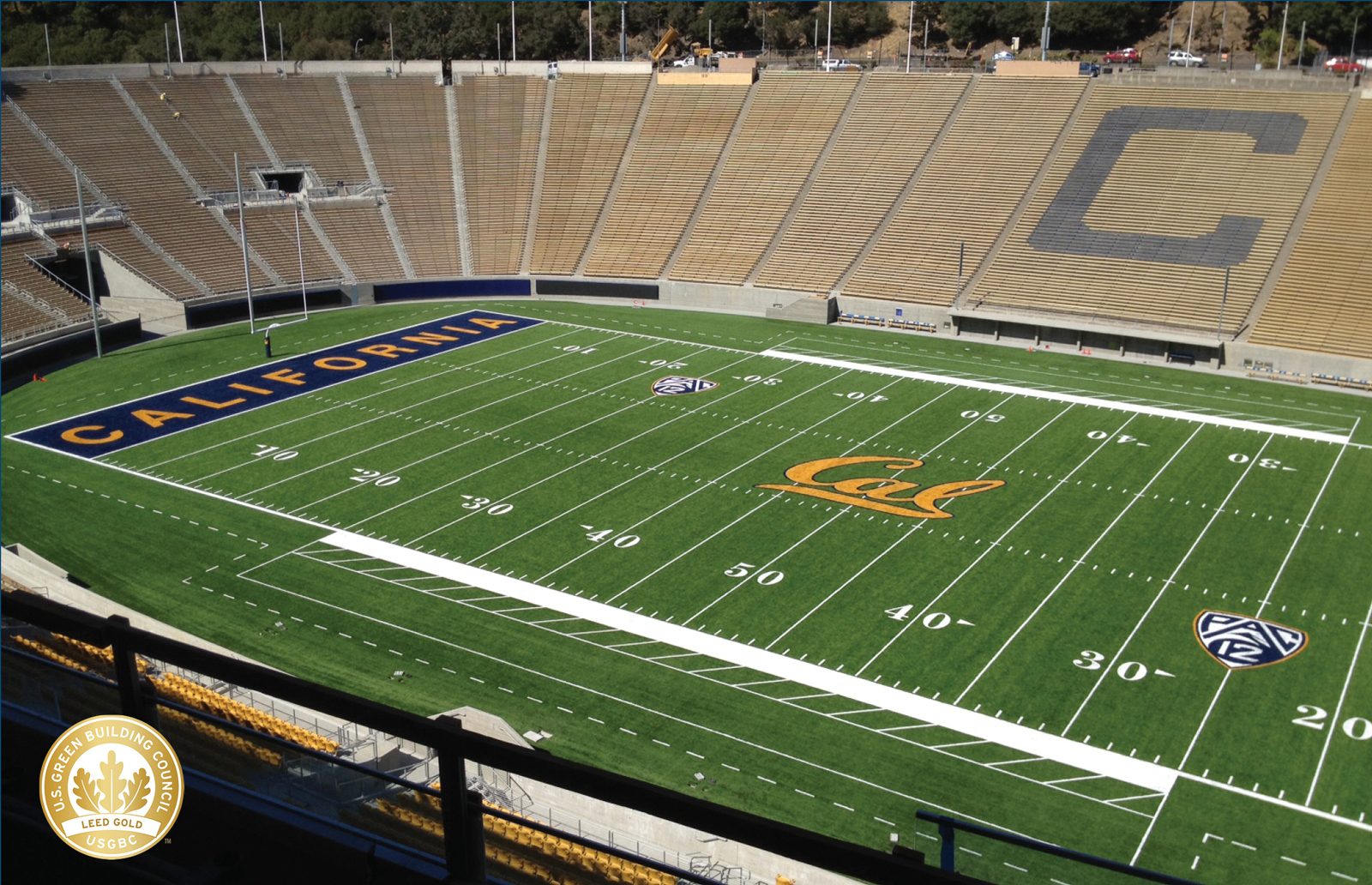 Cal-Berkeley was awarded Gold LEED certification