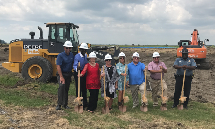 The Rivercrest School District groundbreaking August 22, 2017